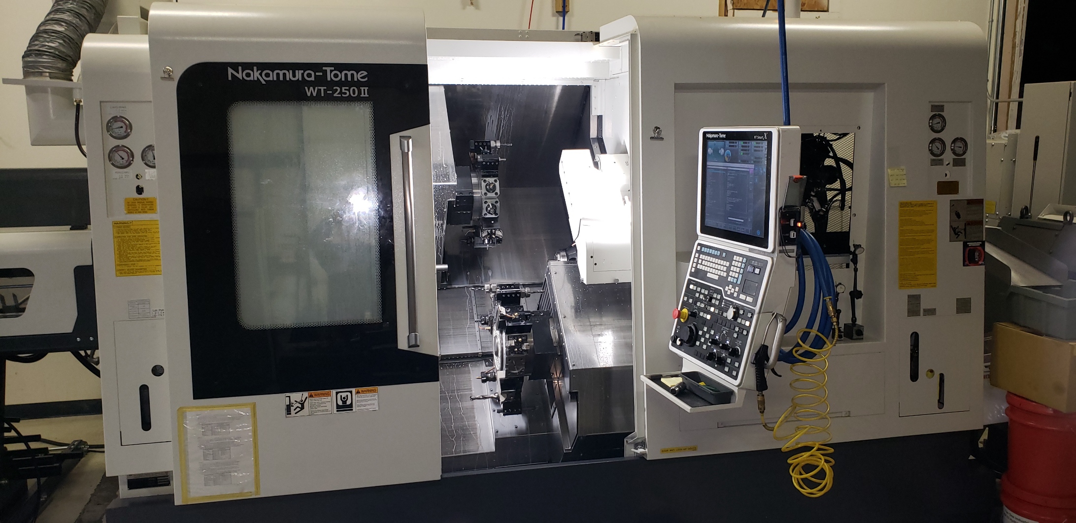 C3 CNC Nakamura Tome WT250IIMMY, 7 axis turning center